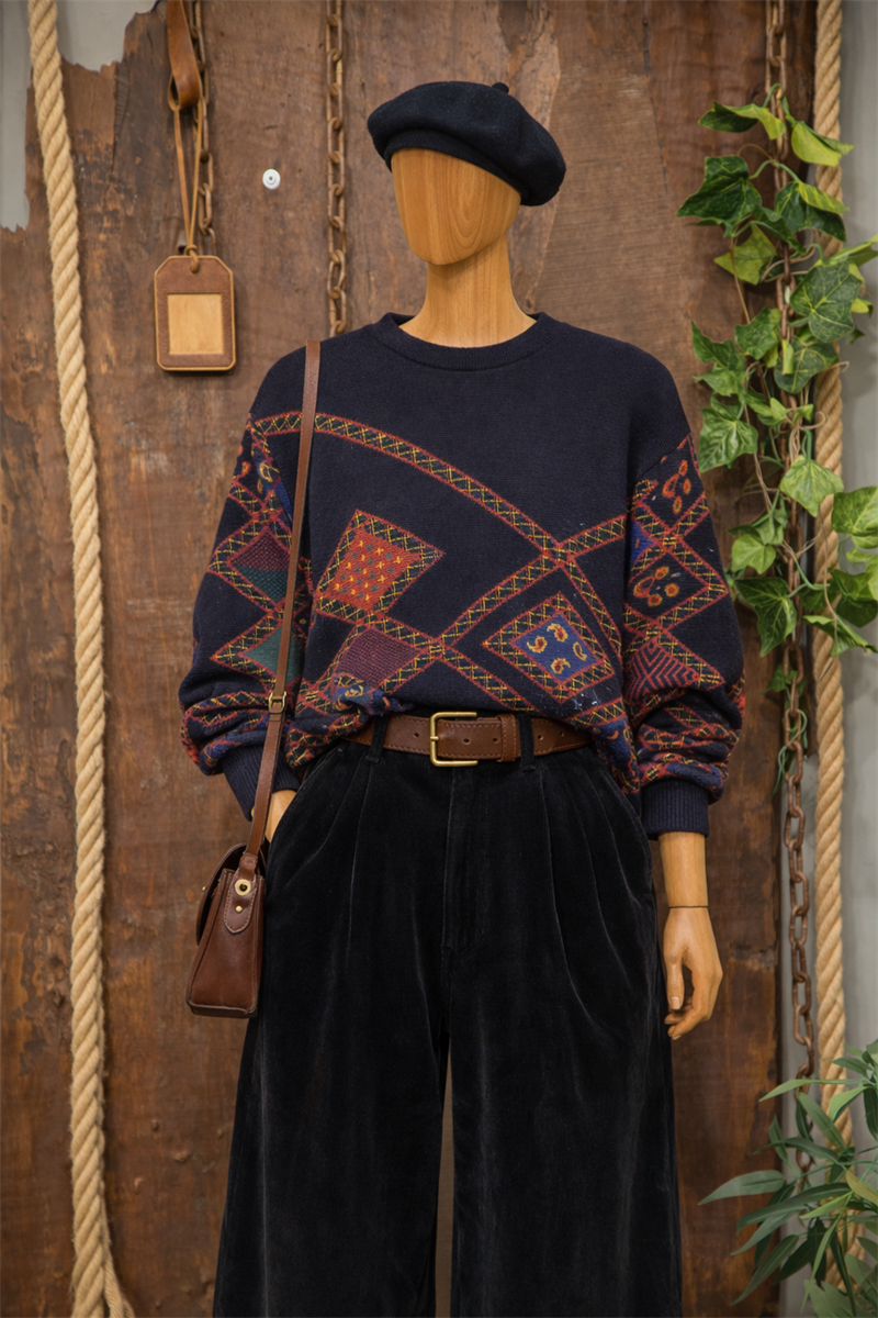 90s Oversize Wool Kazak