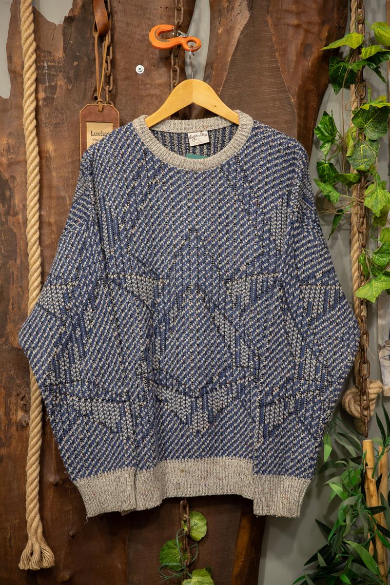 90s Oversize Yün Kazak