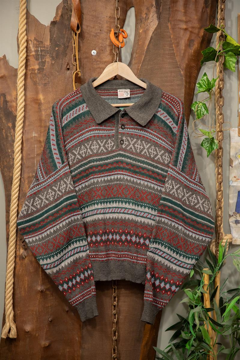90s Polo Yaka Nordic Kazak