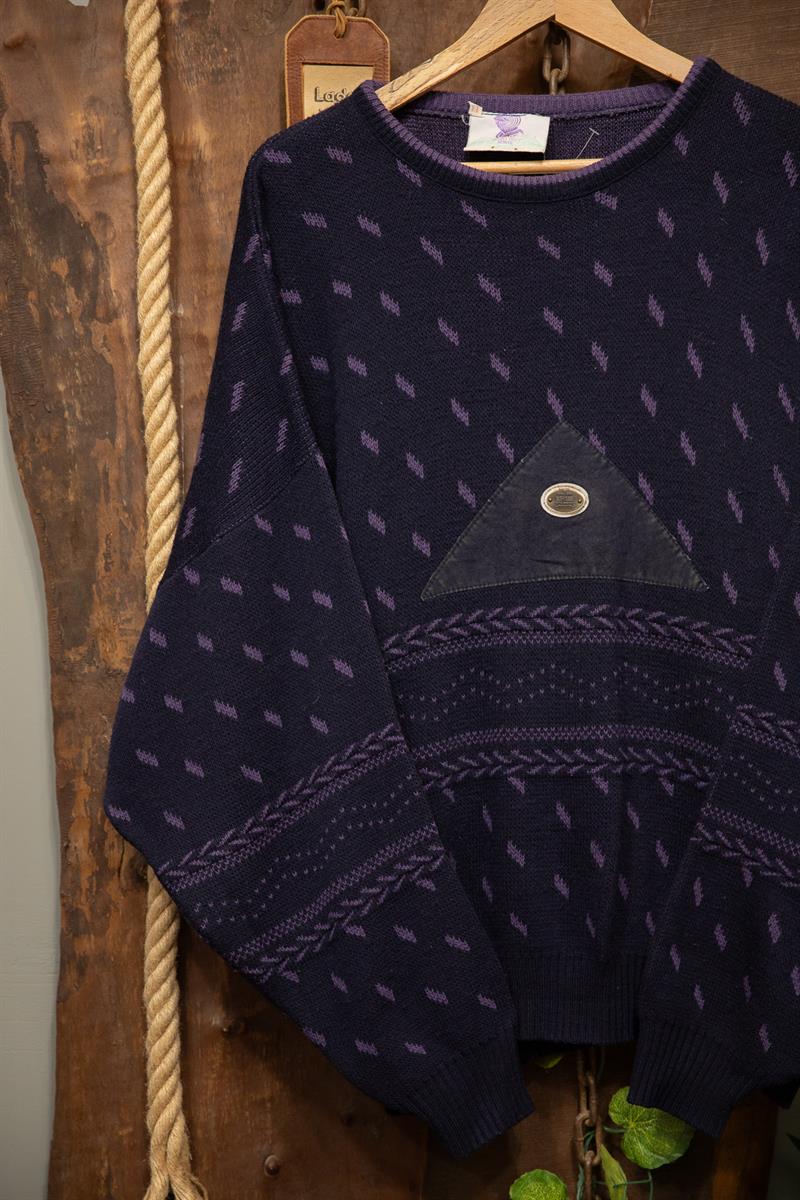 90s Purple Oversize Kazak