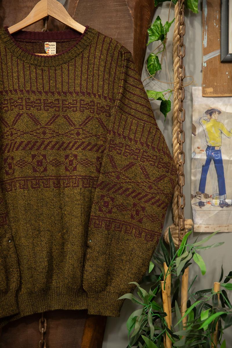 90s Purple Oversize Kazak