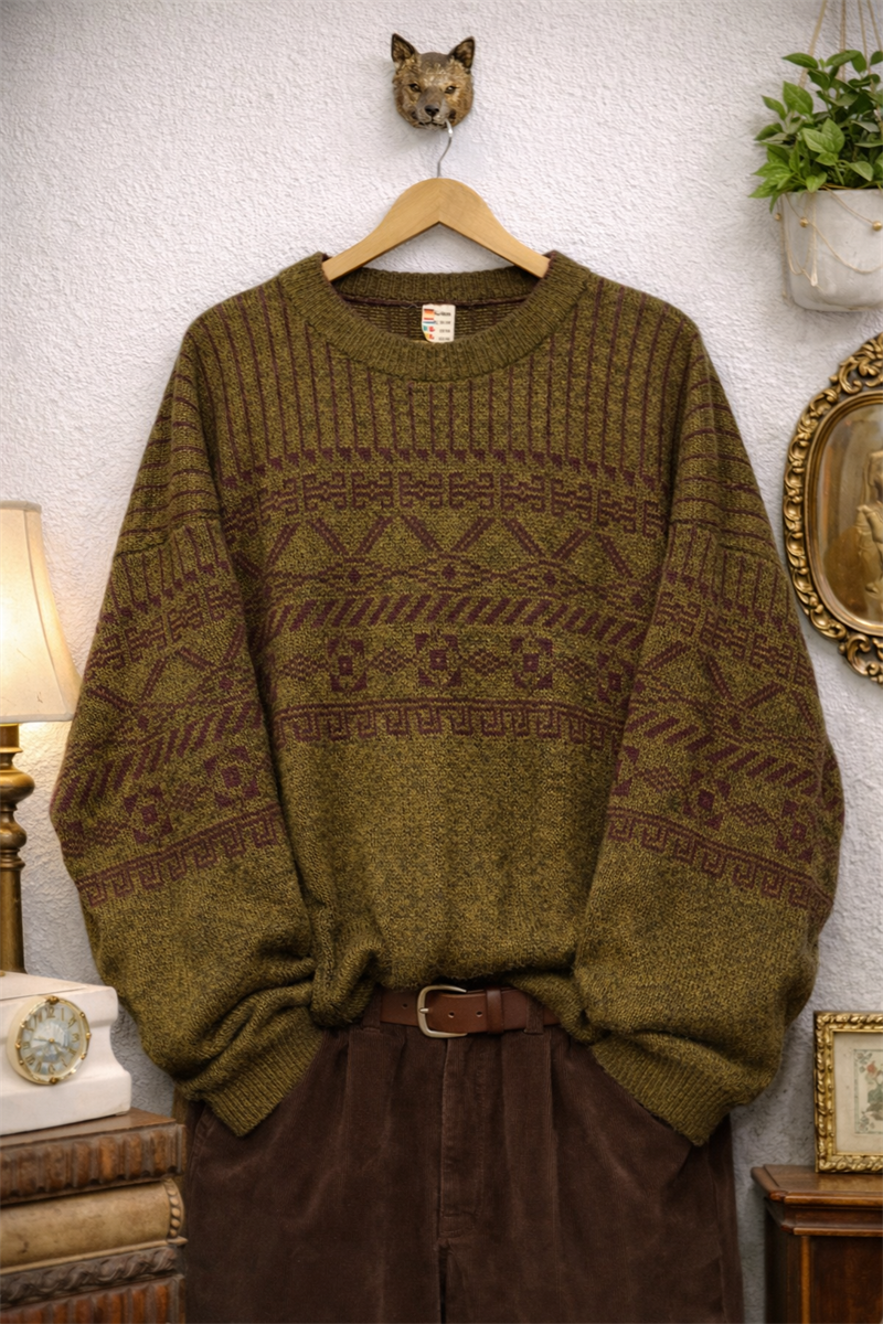 90s Purple Oversize Kazak