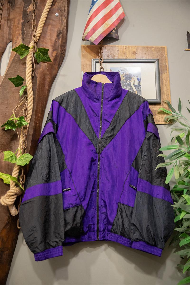90s Purple Yelek Model Ceket