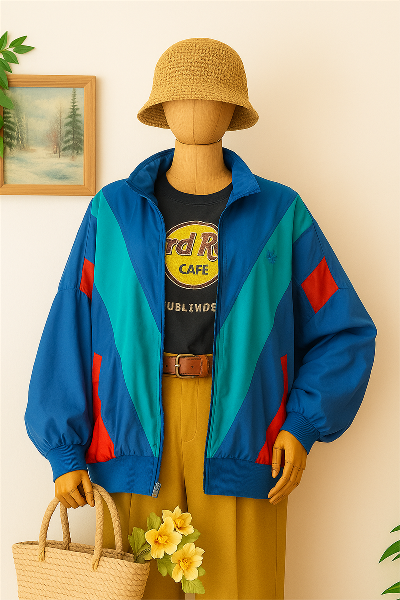 90s Renkli Ceket