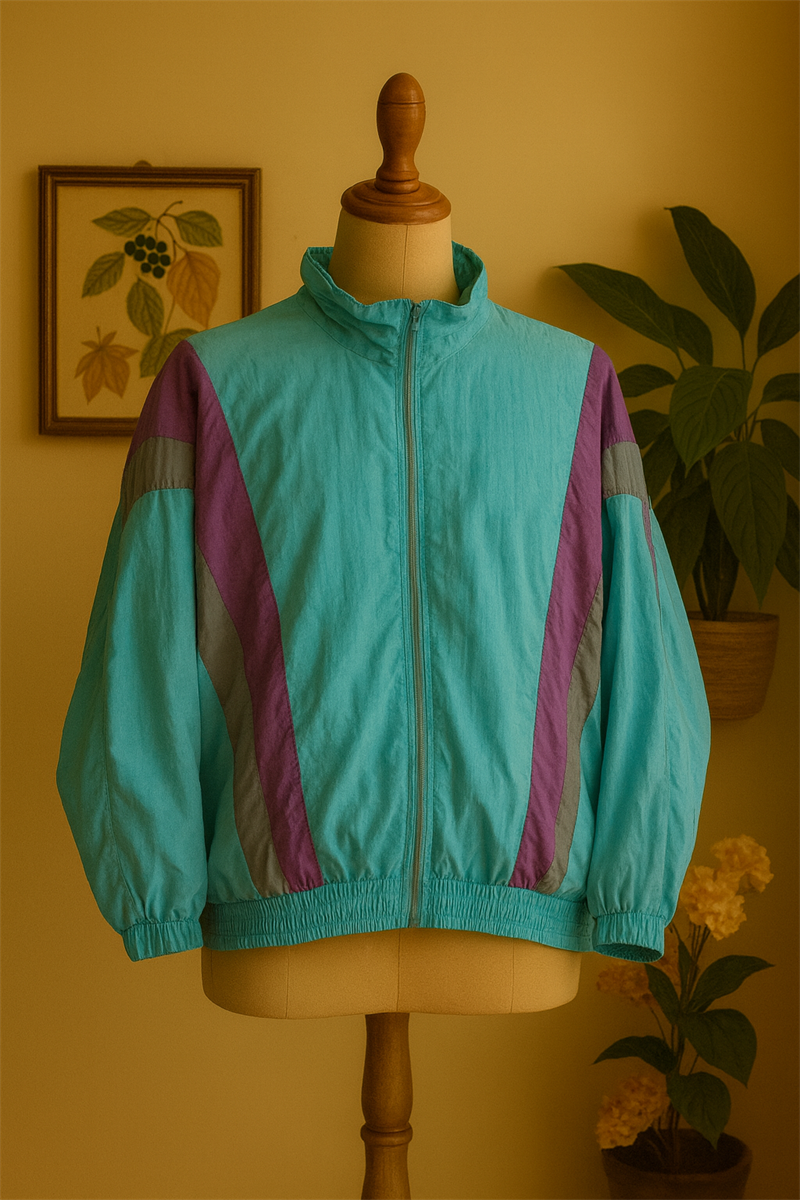 90s Renkli Spor Ceket