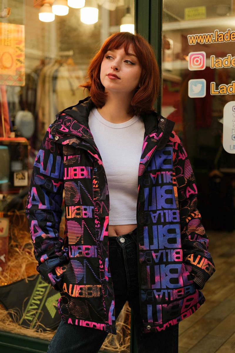90s Renkli Unisex Mont