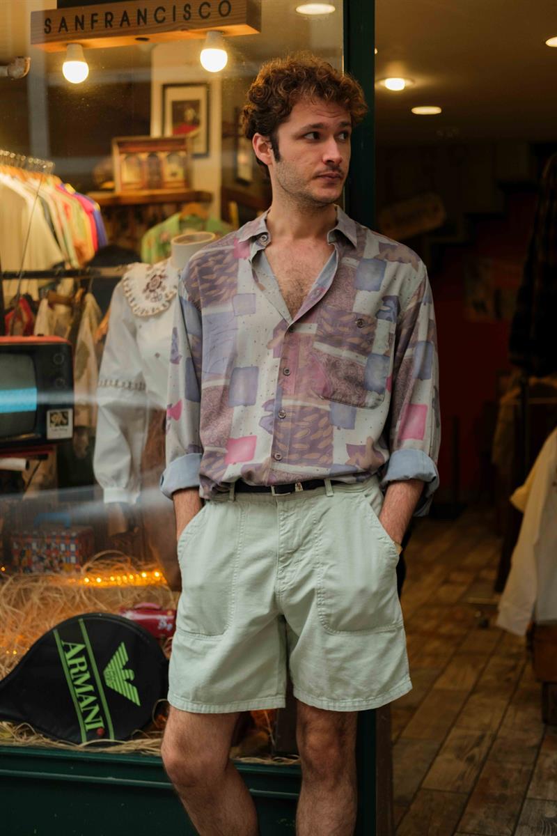 90s Retro Bermuda Unisex Şort