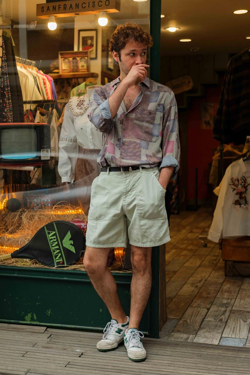 90s Retro Bermuda Unisex Şort