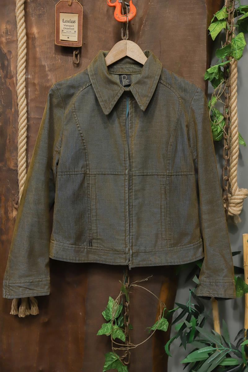 90s Ribbed Kadife Ceket