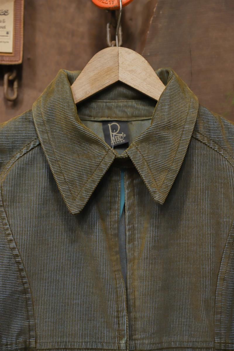 90s Ribbed Kadife Ceket