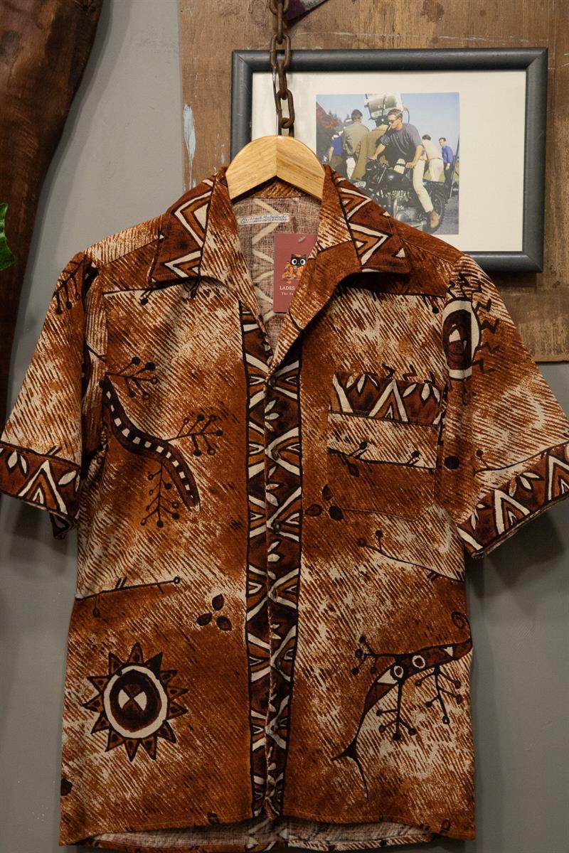 90s SPAIN Etnik Gömlek