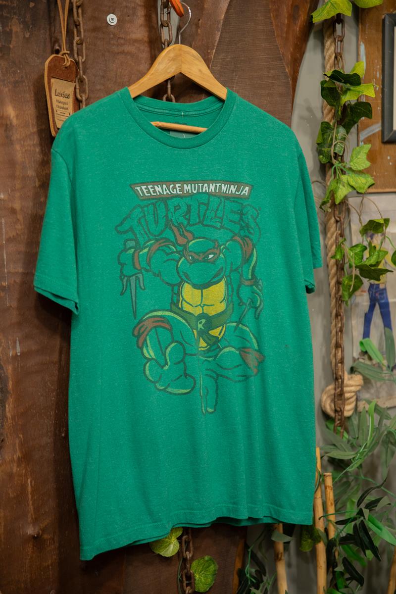 90s TMNT Raphael Green Tişört