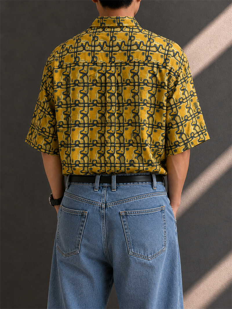 90s Vibrant Yelloz Gömlek