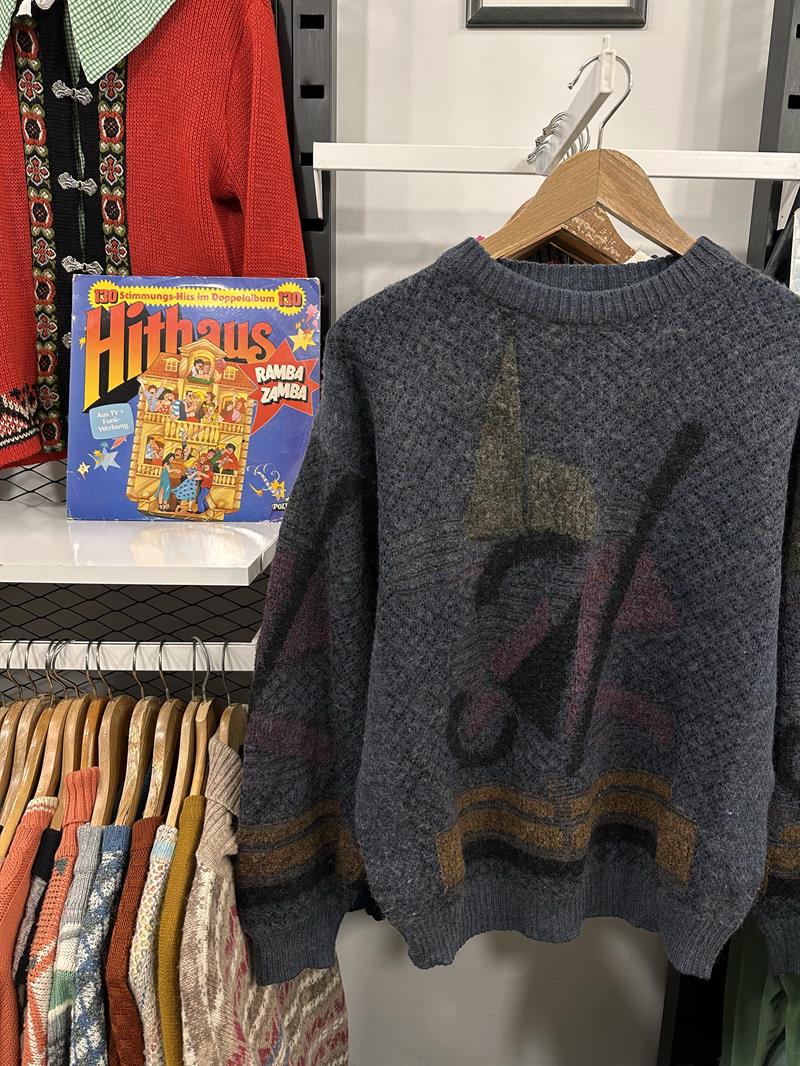 90s Vintage Dark Unisex Kazak
