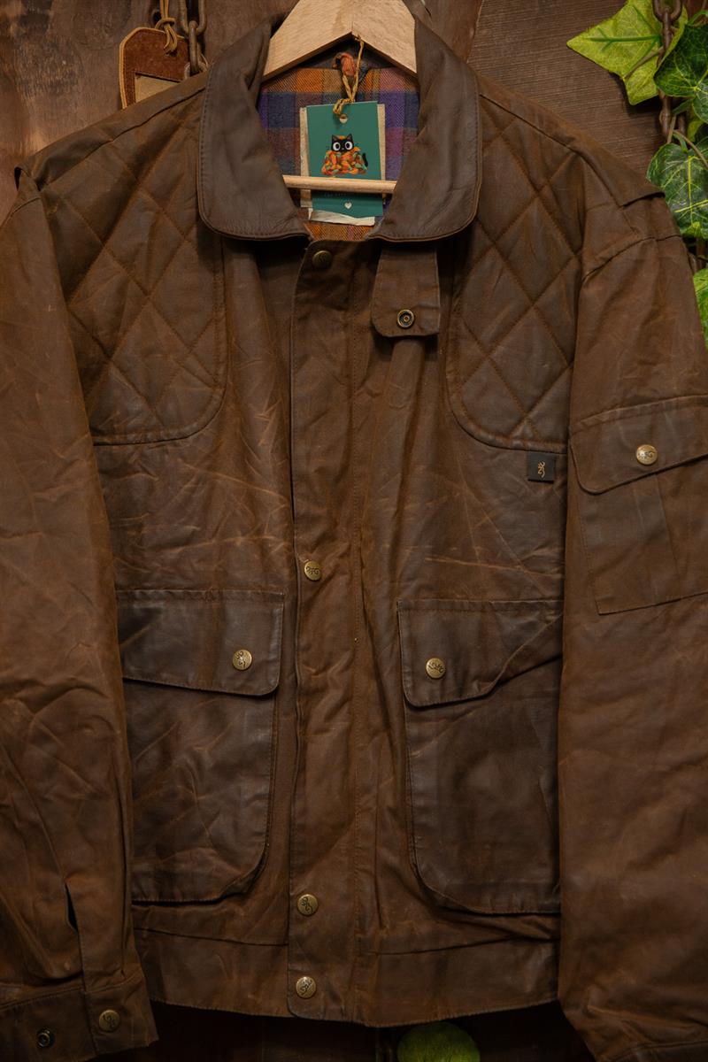 90s Waxed Yağlı Classic Deri Ceket