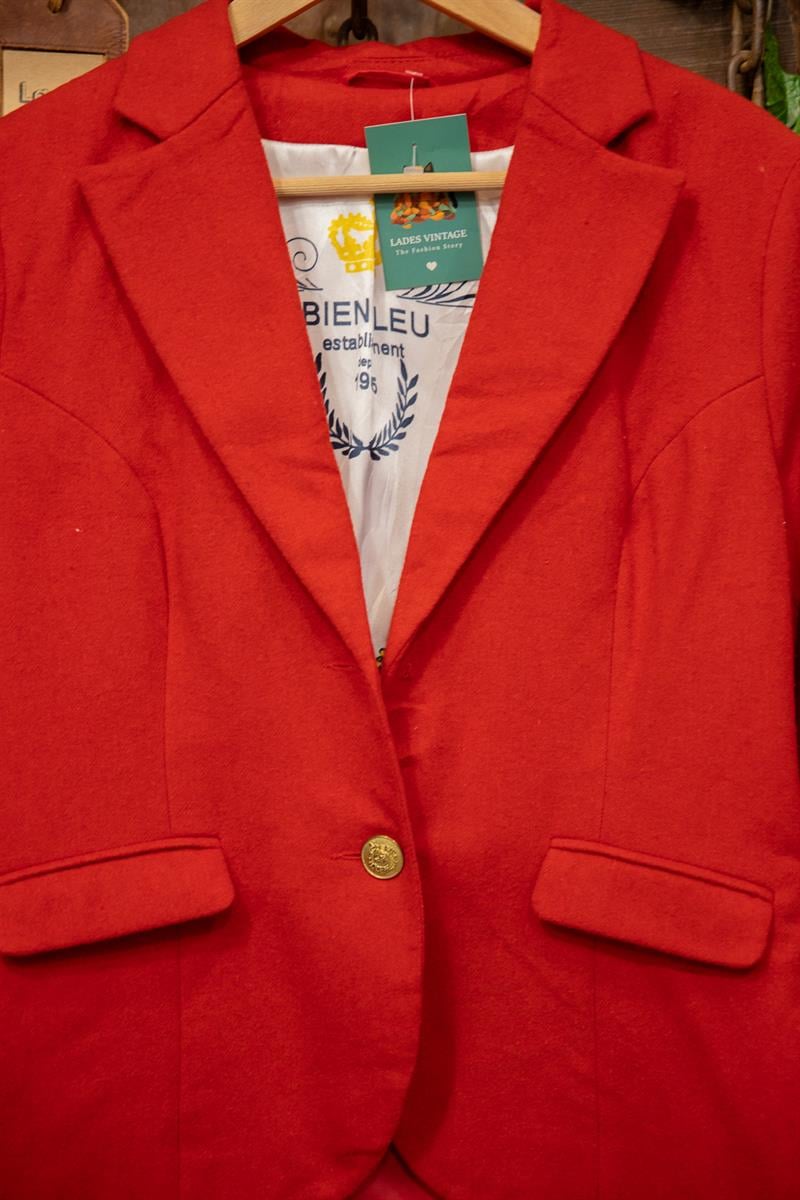 90s Wool Classic Kadın Ceket