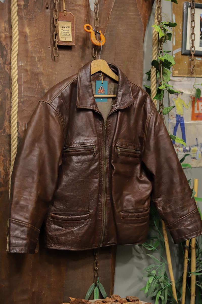 Acı Kahve American Biker Classic Deri Ceket