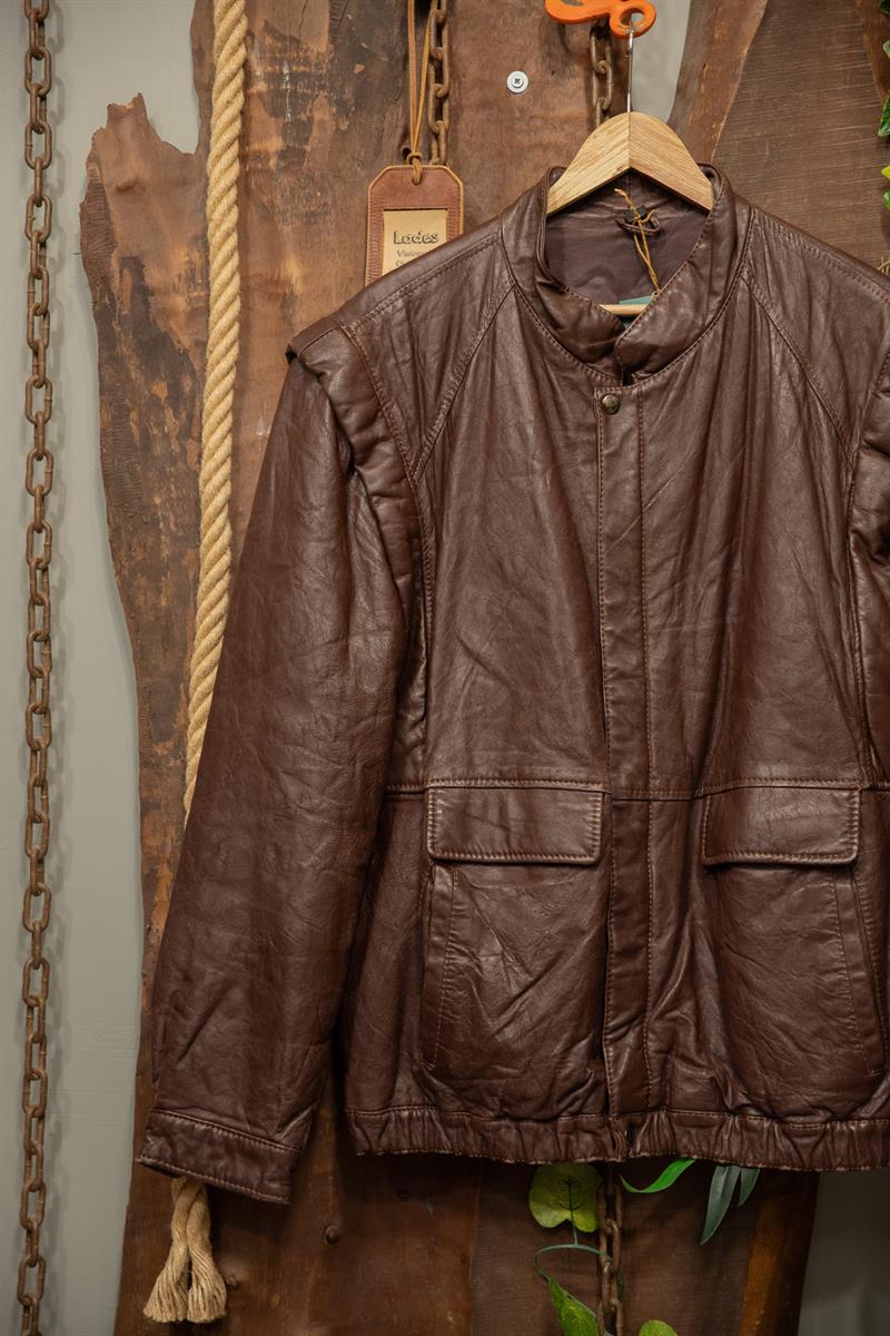 Acı Kahve Classic Deri Ceket