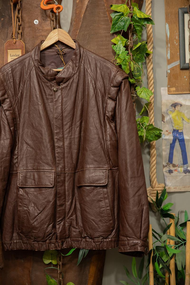 Acı Kahve Classic Deri Ceket