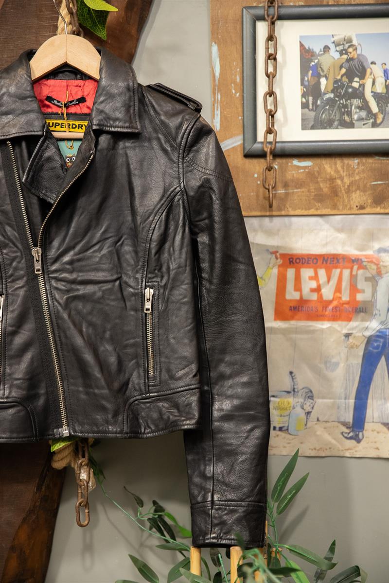 American Biker Deri Ceket
