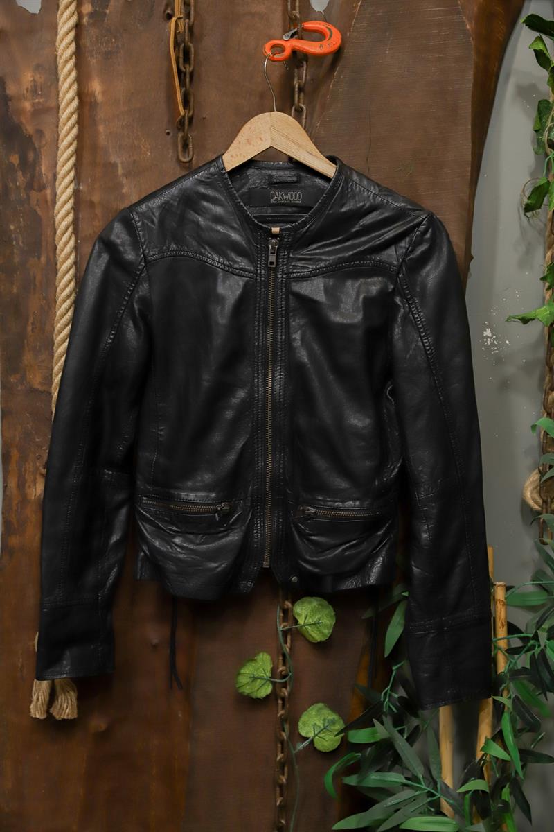 American Biker Deri Ceket