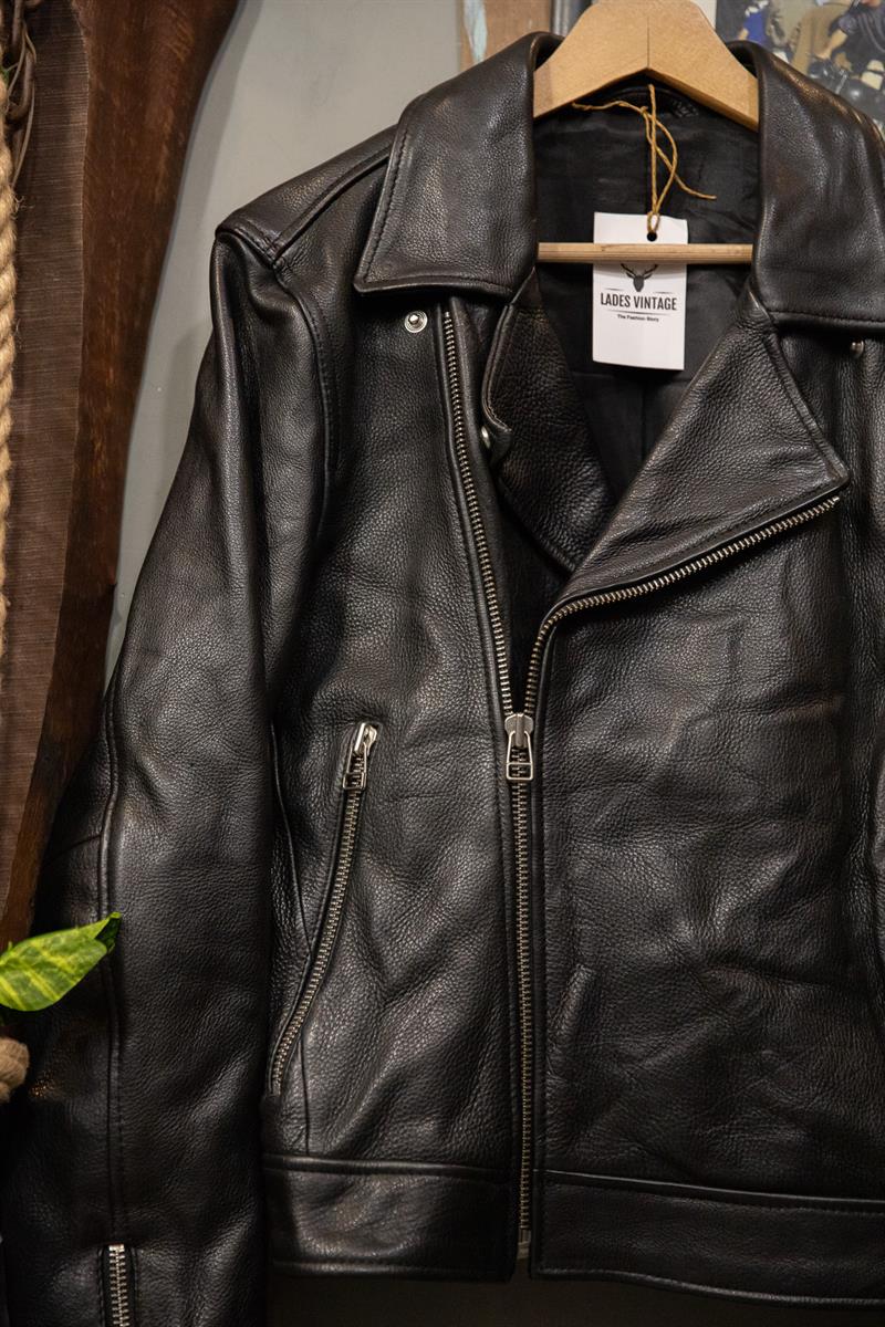 American Biker Deri Ceket