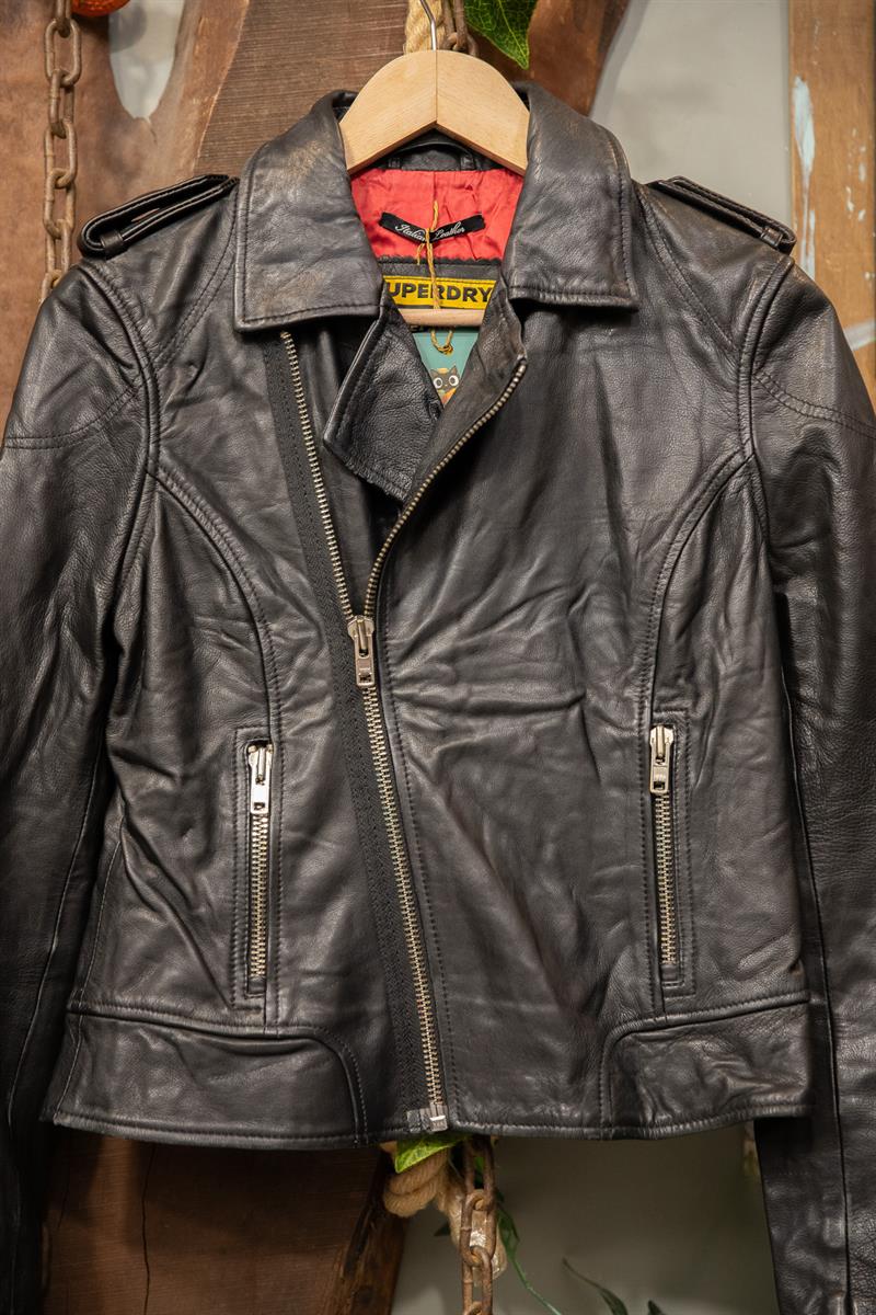 American Biker Deri Ceket