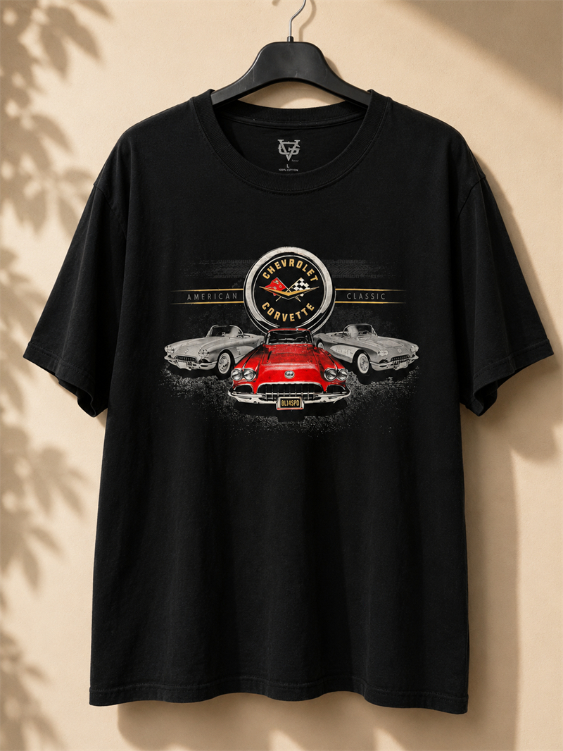 American Chevrolet Corvette 2000sTişört