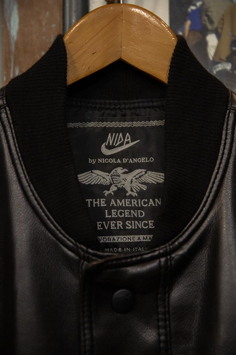 American Lavorazıona Bomber Deri Ceket