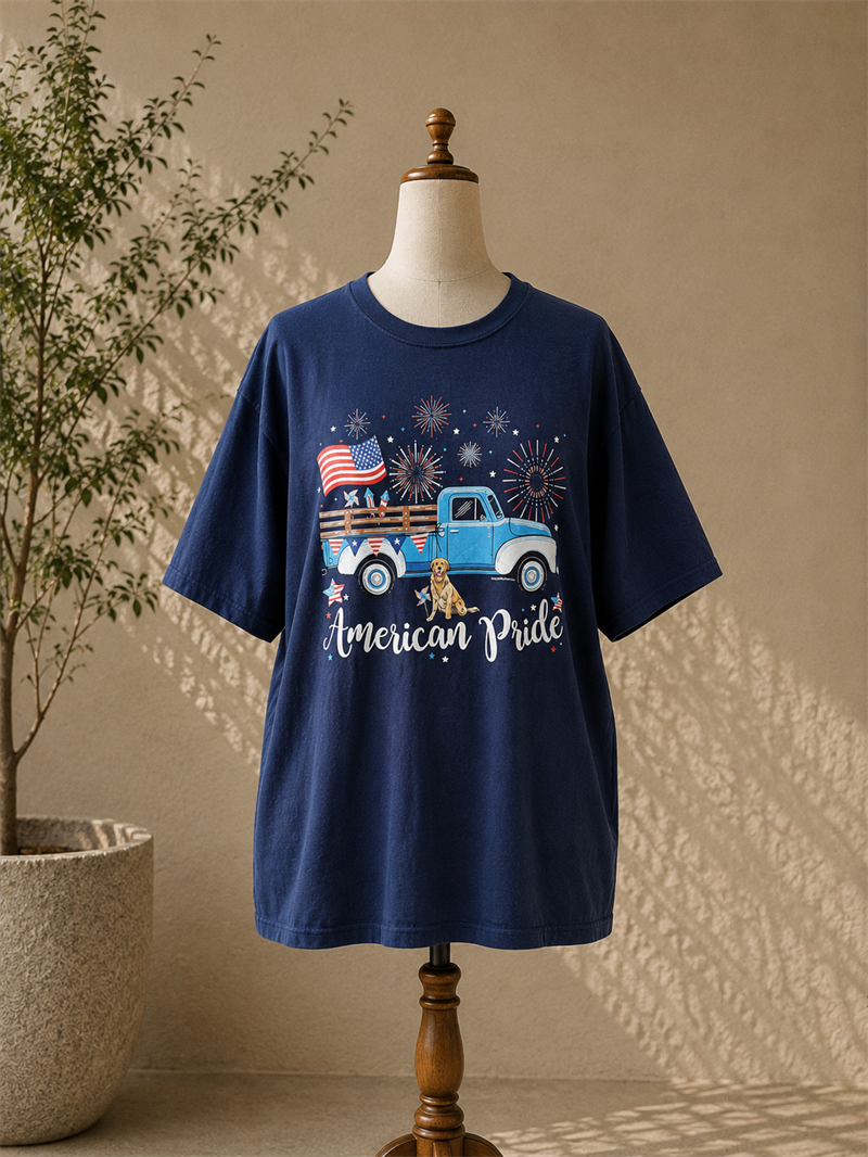 American Pride Tişört