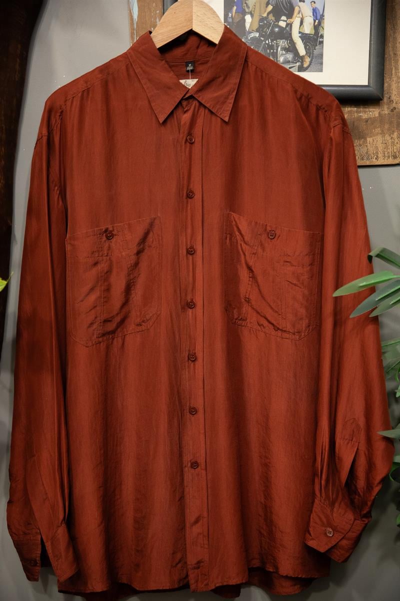 Angelo Litrico İpek Gömlek