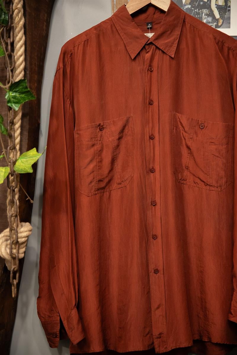 Angelo Litrico İpek Gömlek