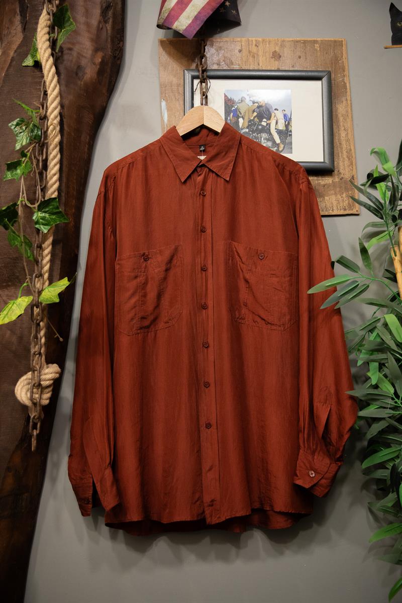 Angelo Litrico İpek Gömlek