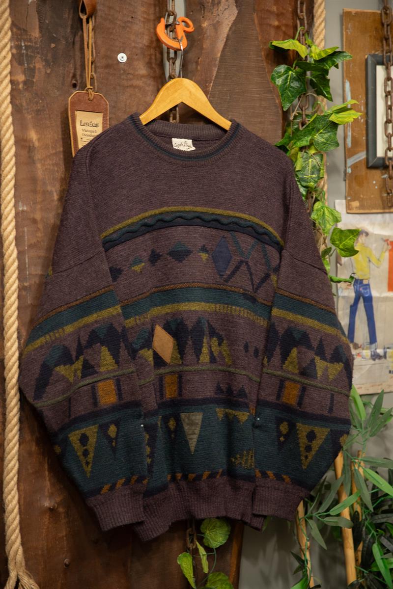 Angelo Litrico Purple Oversize Kazak