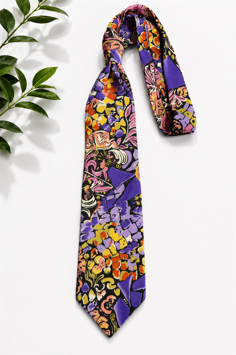 Art&Floral Printed Kravat
