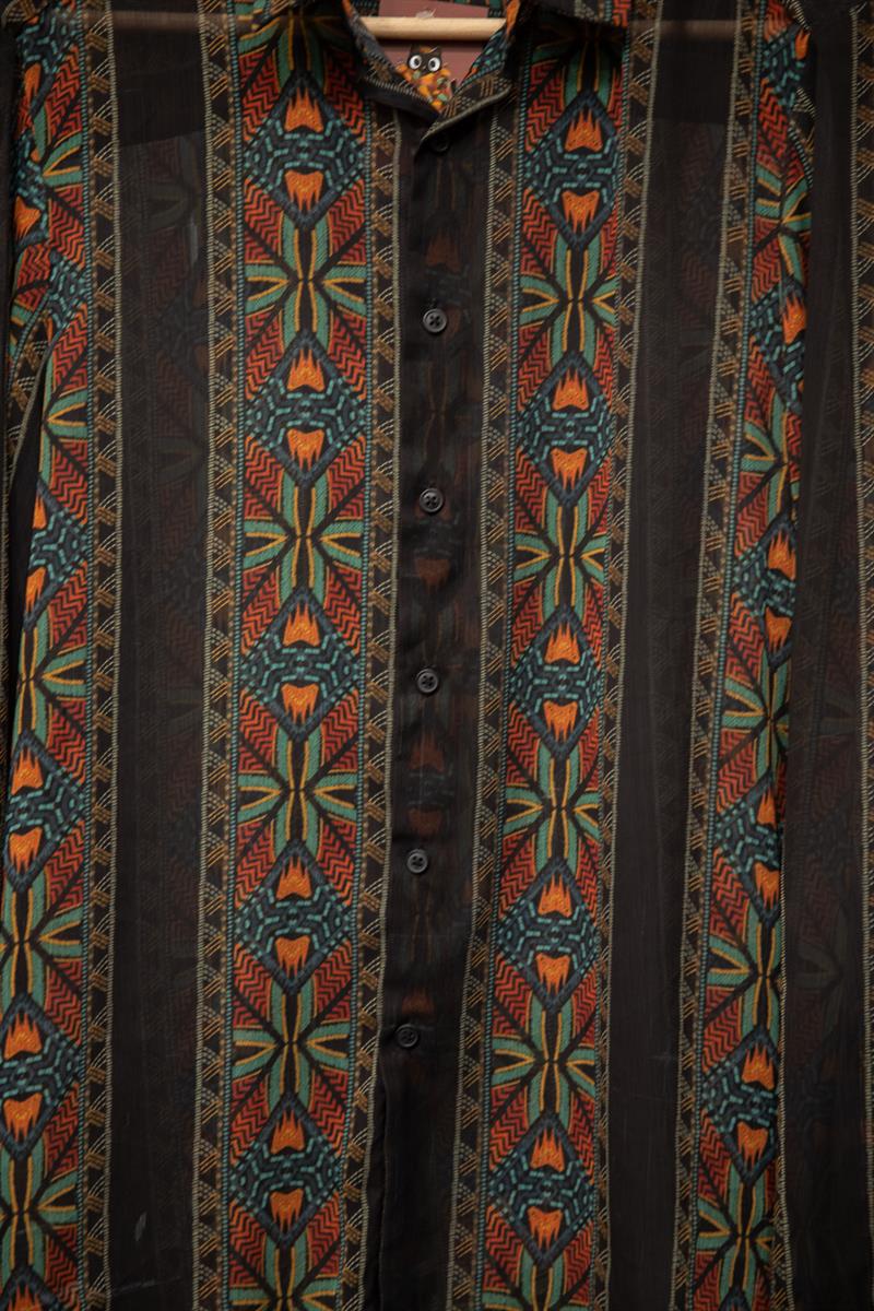 asos 90s Etnik Kadın Gömlek