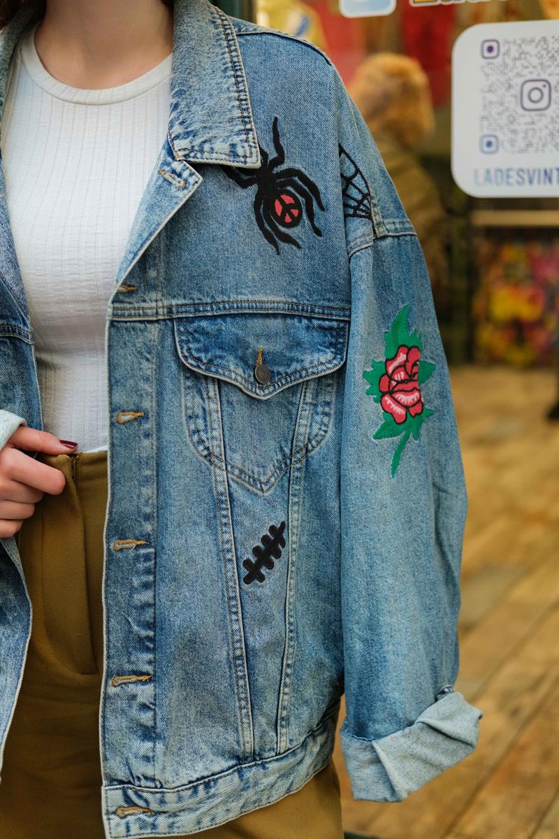 ASOS TASARIM UNİSEX KOT CEKET