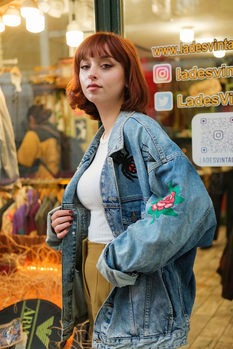 ASOS TASARIM UNİSEX KOT CEKET