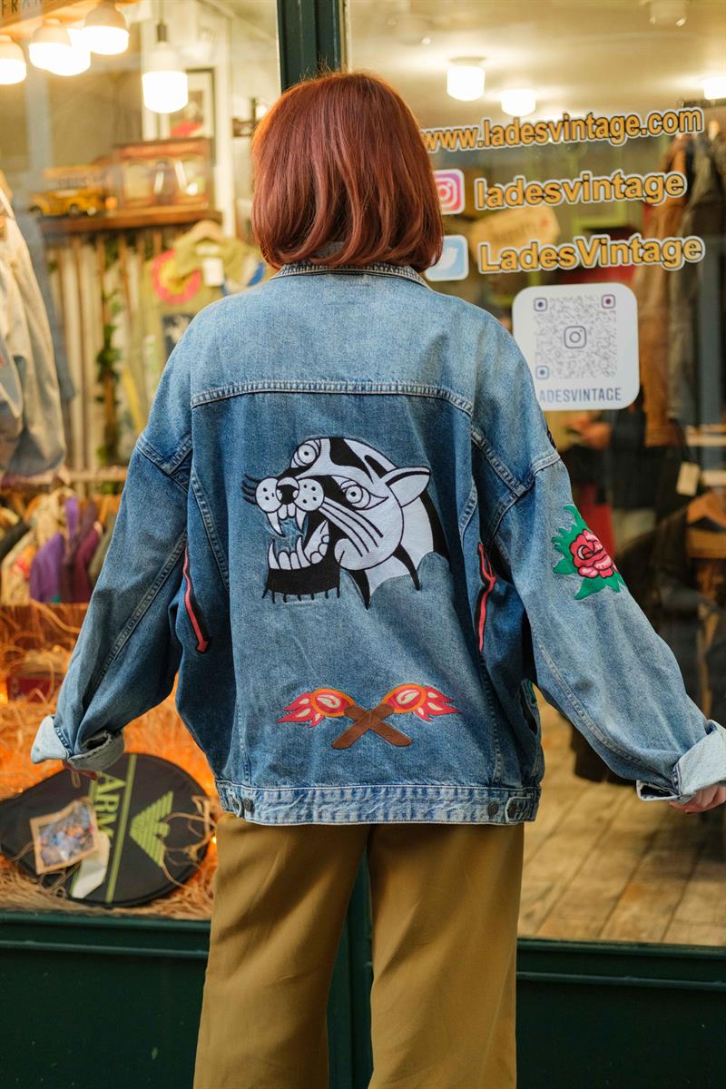 ASOS TASARIM UNİSEX KOT CEKET