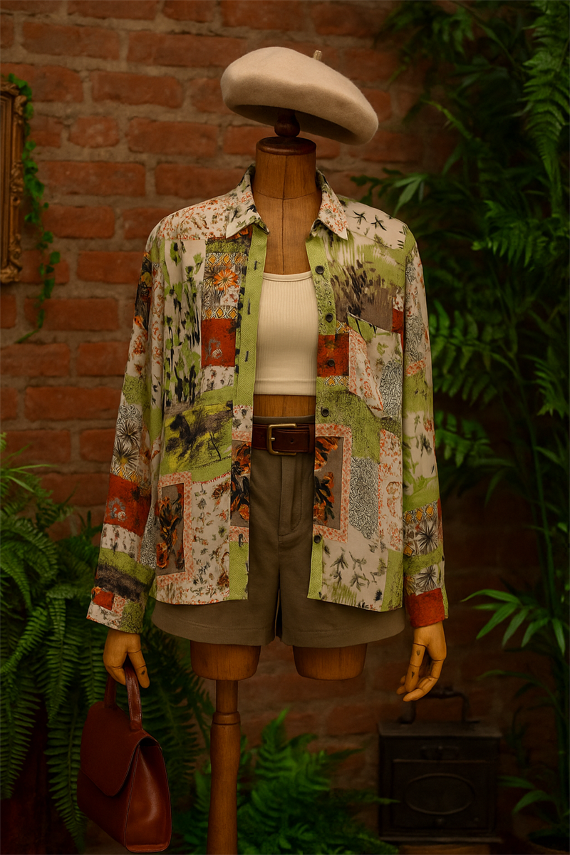 Atelıer Lades Etnik Gömlek