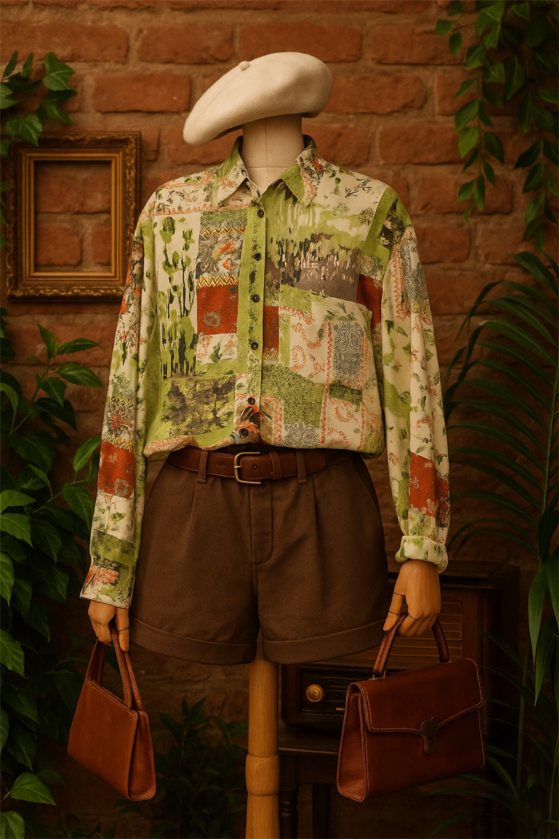 Atelıer Lades Etnik Gömlek