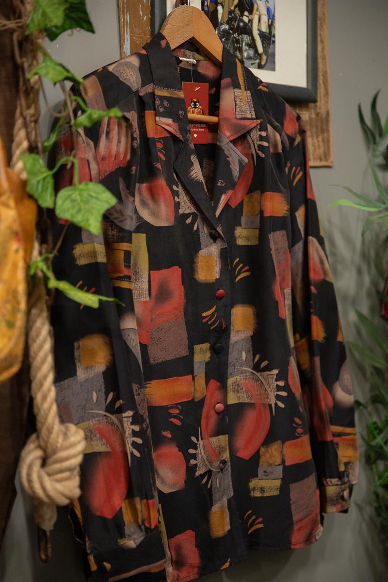 Austrian 70s Kadın Gömlek-Ceket