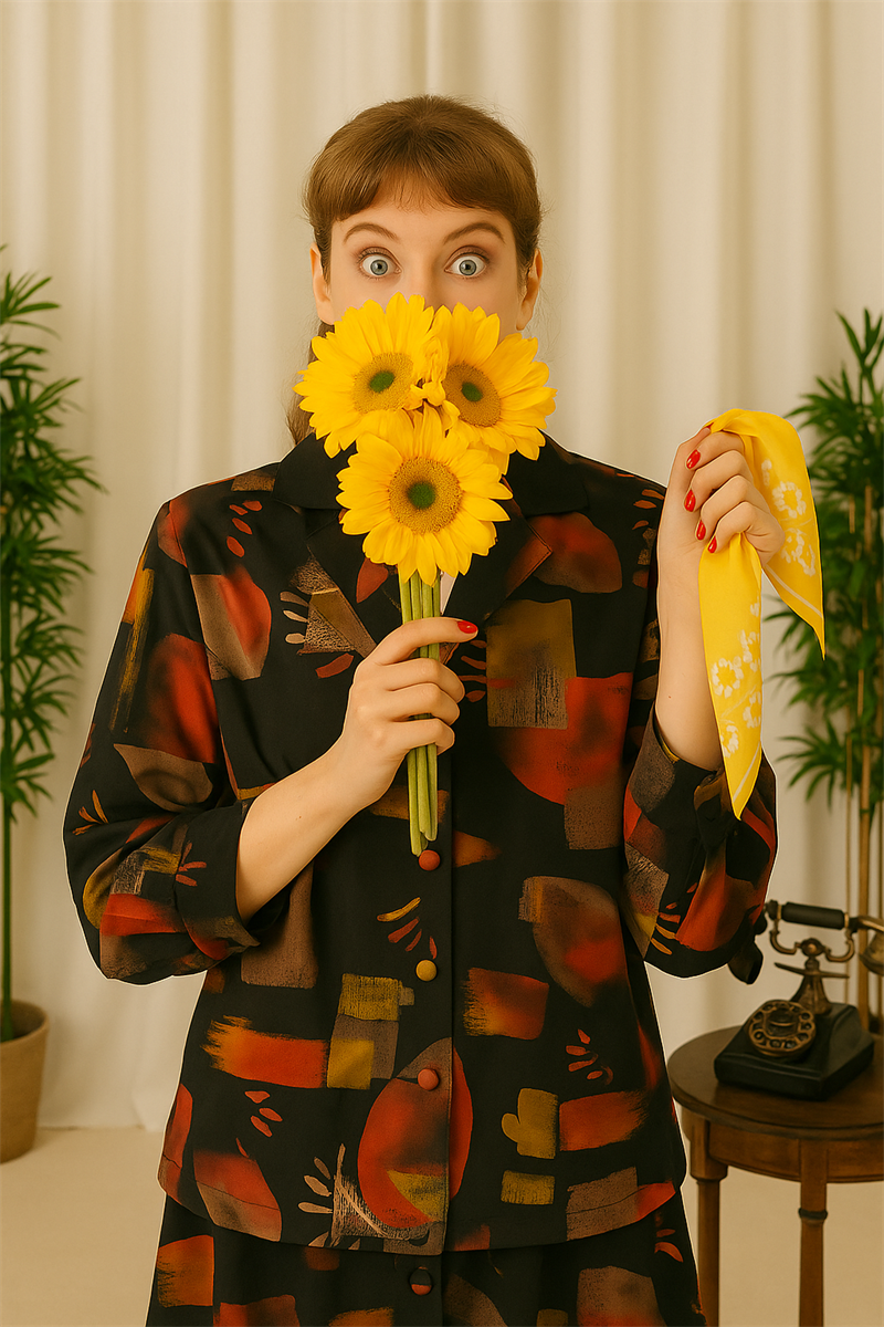 Austrian 70s Kadın Gömlek-Ceket