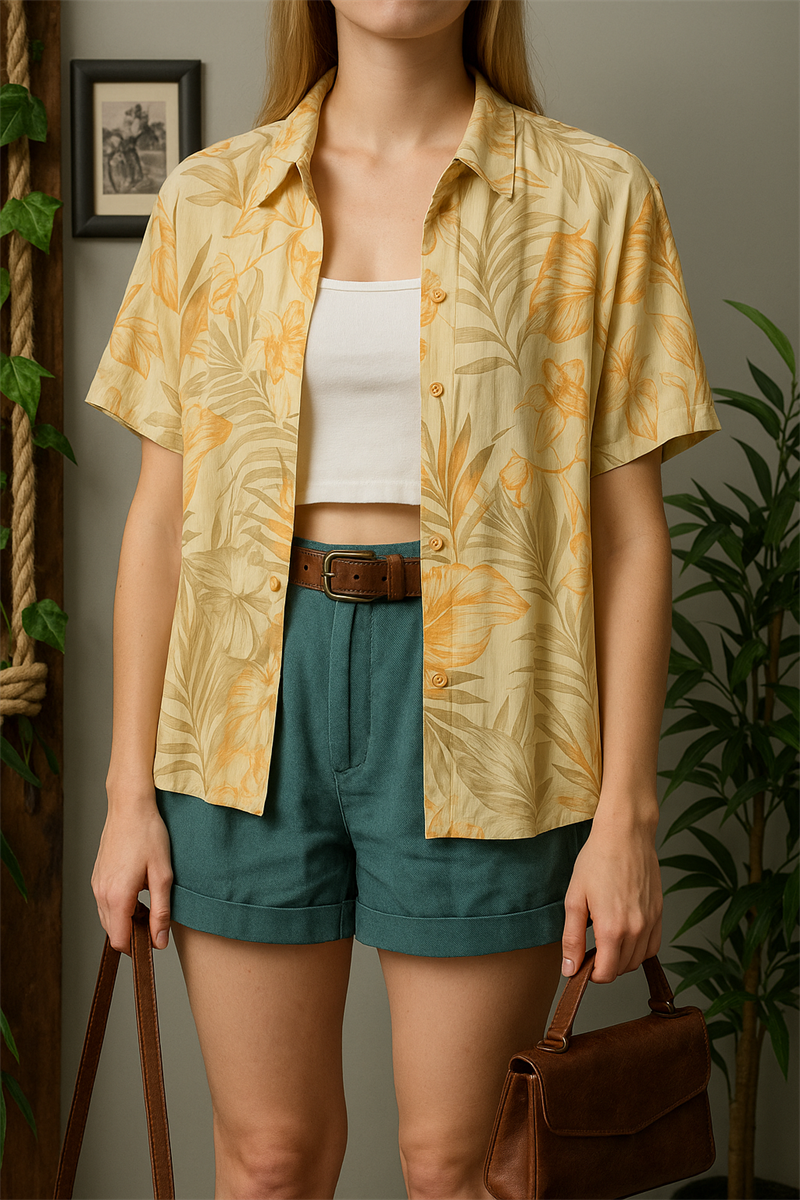 Austrian 90s Kadın Gömlek