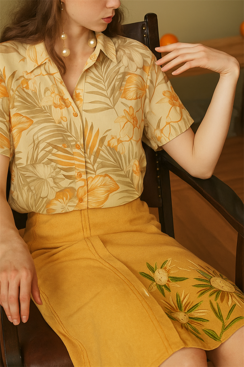 Austrian 90s Kadın Gömlek