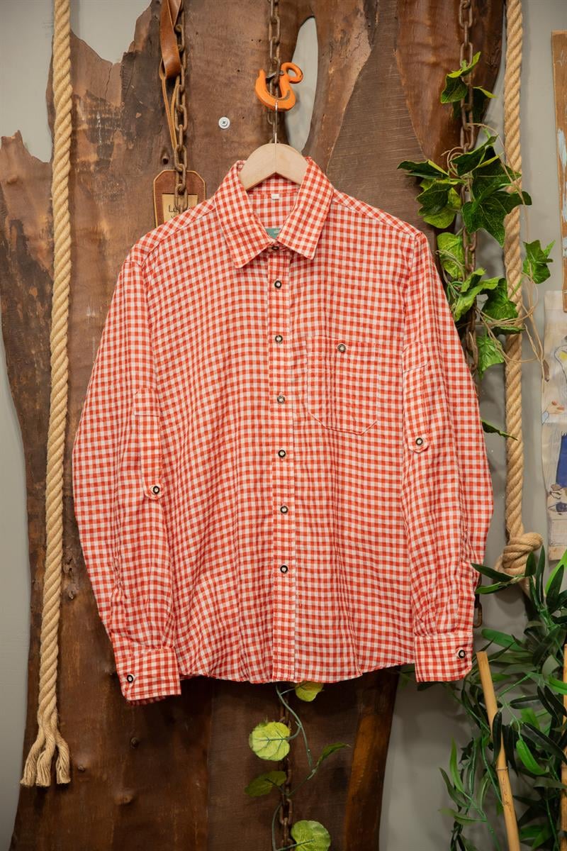 Austrian 90s Preppy Kare Gömlek