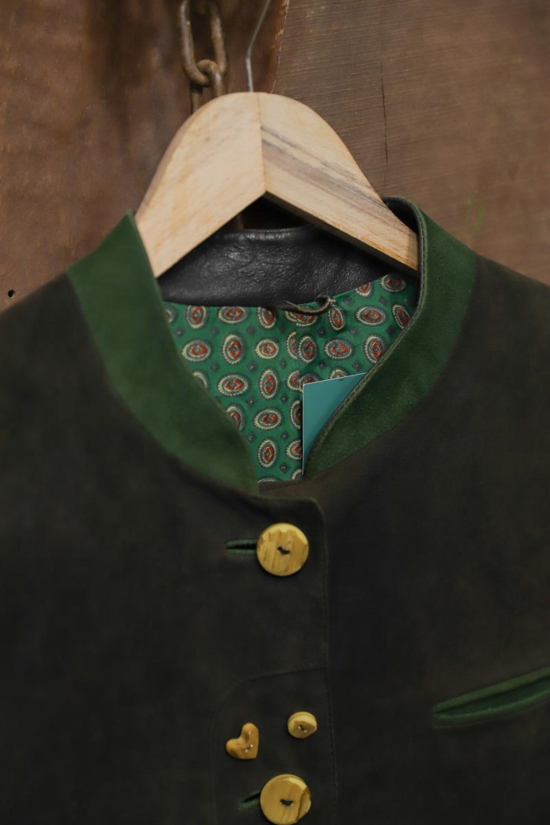 Austrian Bavyera Alpine Suede Ceket