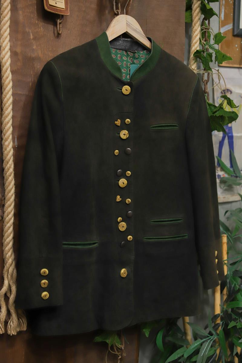 Austrian Bavyera Alpine Suede Ceket