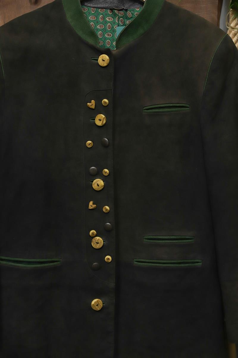 Austrian Bavyera Alpine Suede Ceket