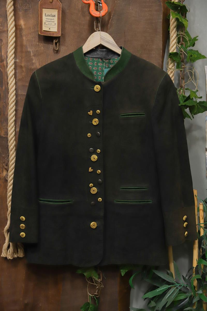 Austrian Bavyera Alpine Suede Ceket